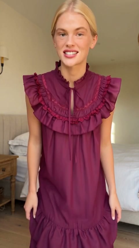 The dress, up close.